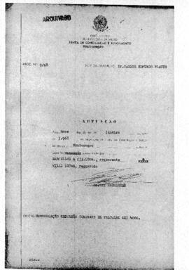 Homologação de rescisão de contrato de trabalho  9/68 - Montenegro