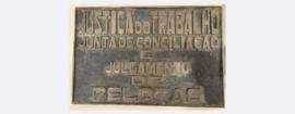 Placa Junta de Conciliação e Julgamento de Pelotas