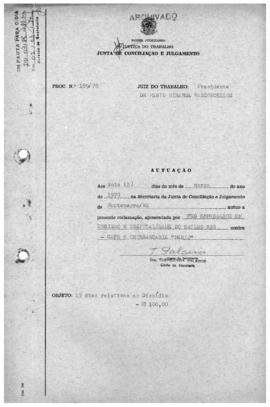 189/78 - JCJ Montenegro