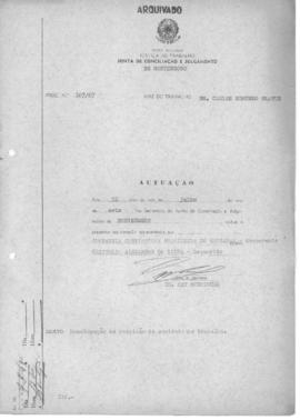 Homologação de acordo de rescisão de contrato de trabalho 167/67 - Montenegro