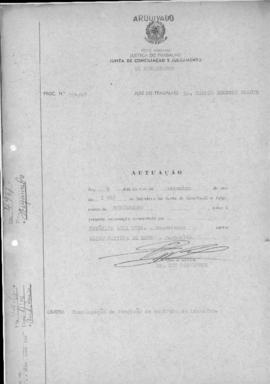 Homologação de acordo de rescisão de contrato de trabalho 204/67 - Montenegro