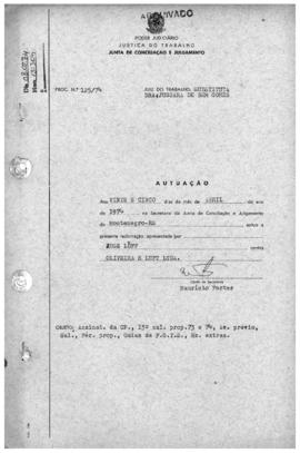 125/74 - JCJ Montenegro