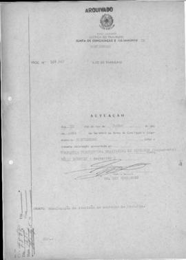 Homologação de acordo de rescisão de contrato de trabalho 168/67 - Montenegro