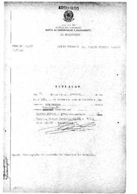 Homologação de rescisão 29/68 - Montenegro