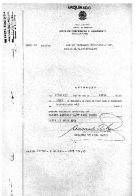 182/79 - JCJ Montenegro