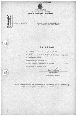 133/74 - JCJ Montenegro