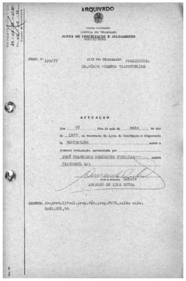 199/77 - JCJ Montenegro