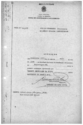 443/78 - JCJ Montenegro