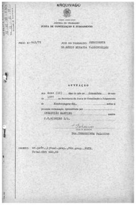 645/77 - JCJ Montenegro