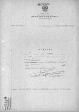 Homologação de acordo de rescisão de contrato de trabalho 185/67 - Montenegro