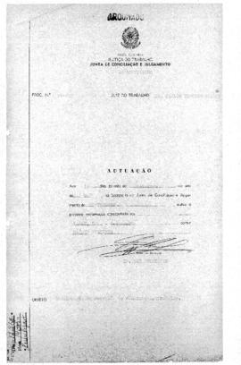 Homologação de rescisão de contrato de trabalho 244/67 - Montenegro
