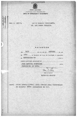 328/74 - JCJ Montenegro