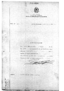 Homologação de rescisão de contrato de trabalho 3/68 - Montenegro